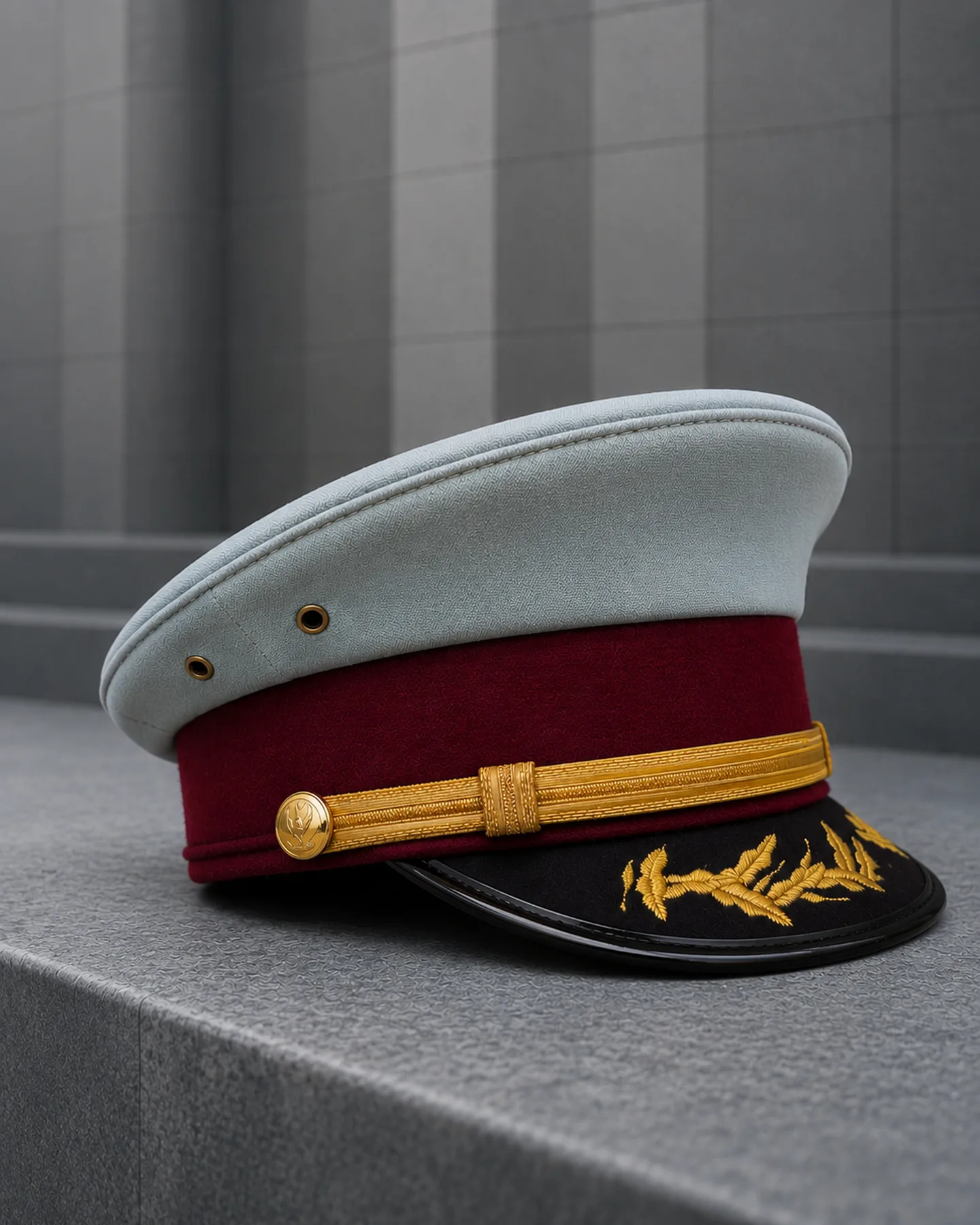 Officer peaked cap