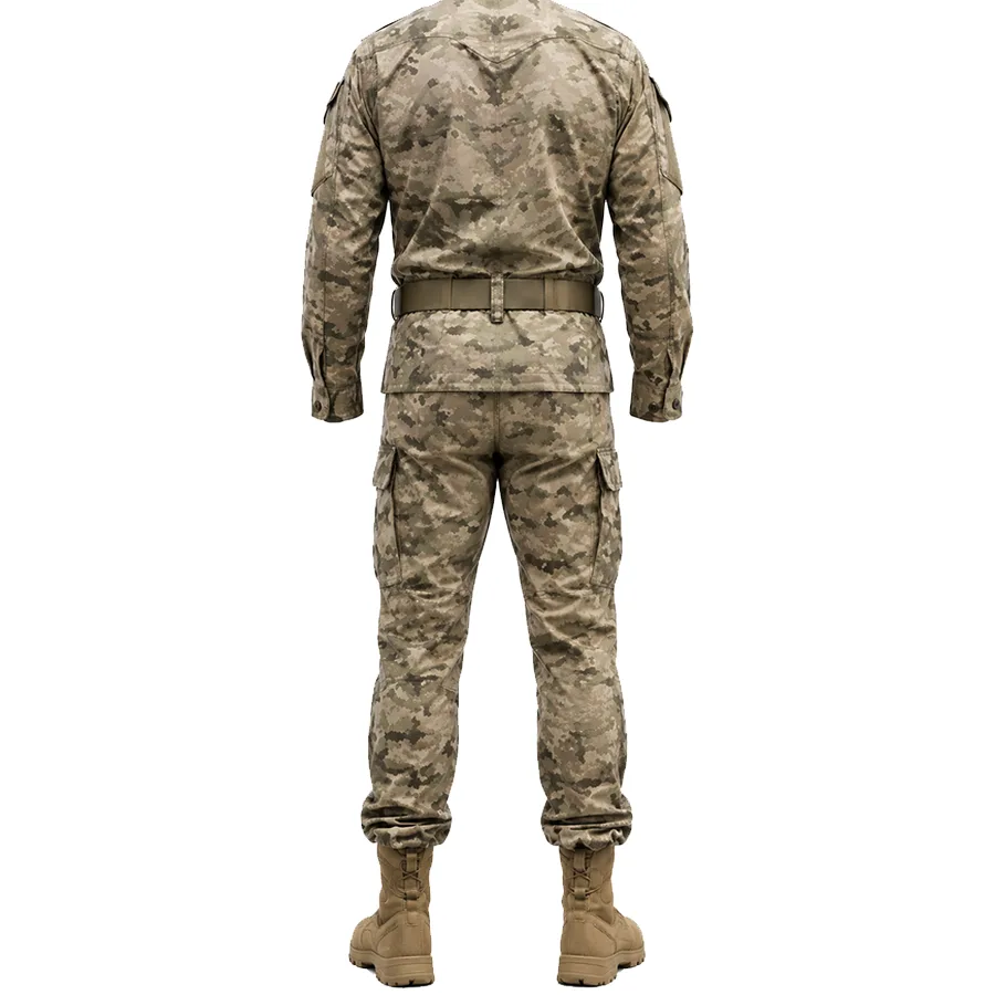 Desert field suit, detail view