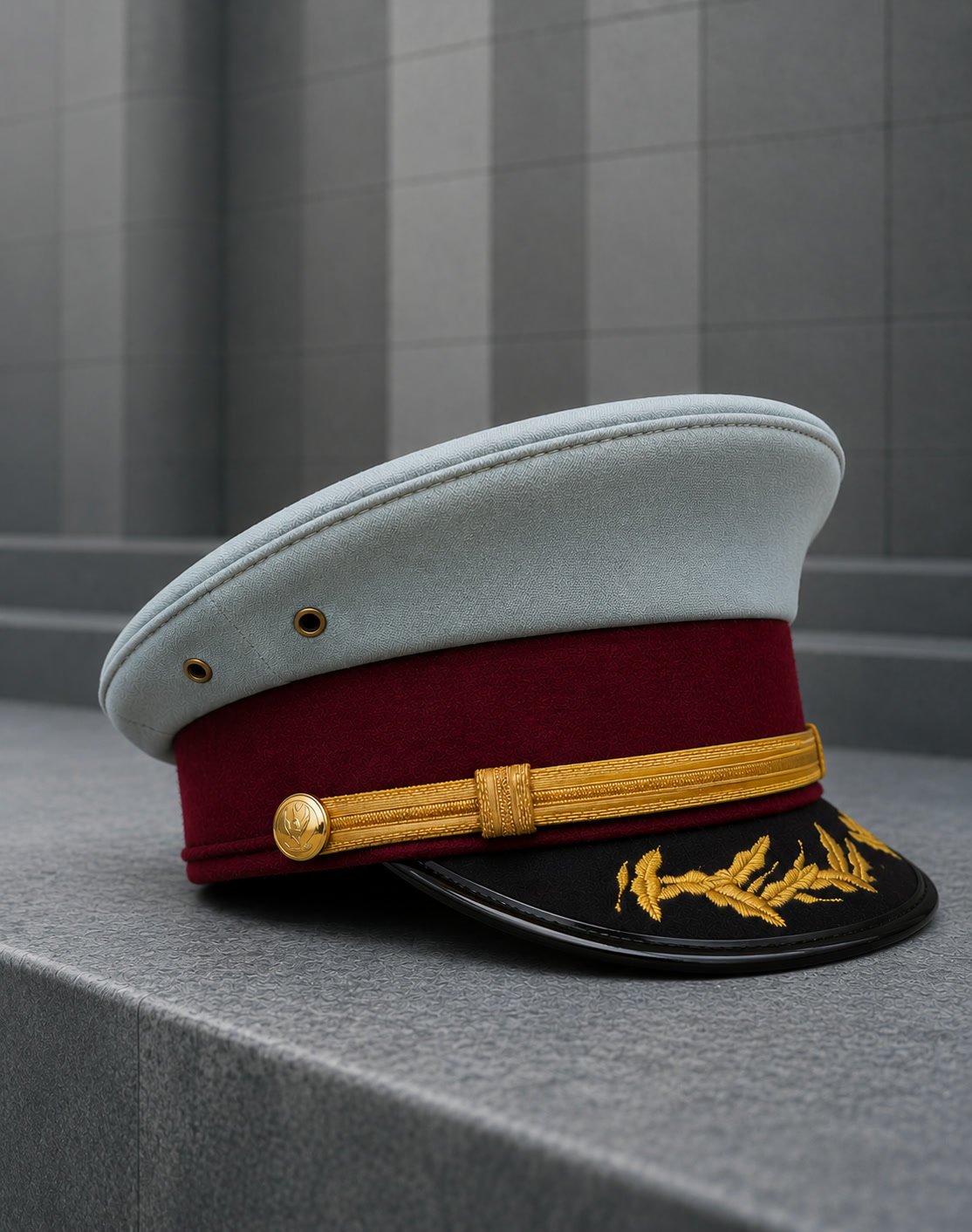 Military caps and uniform accessories