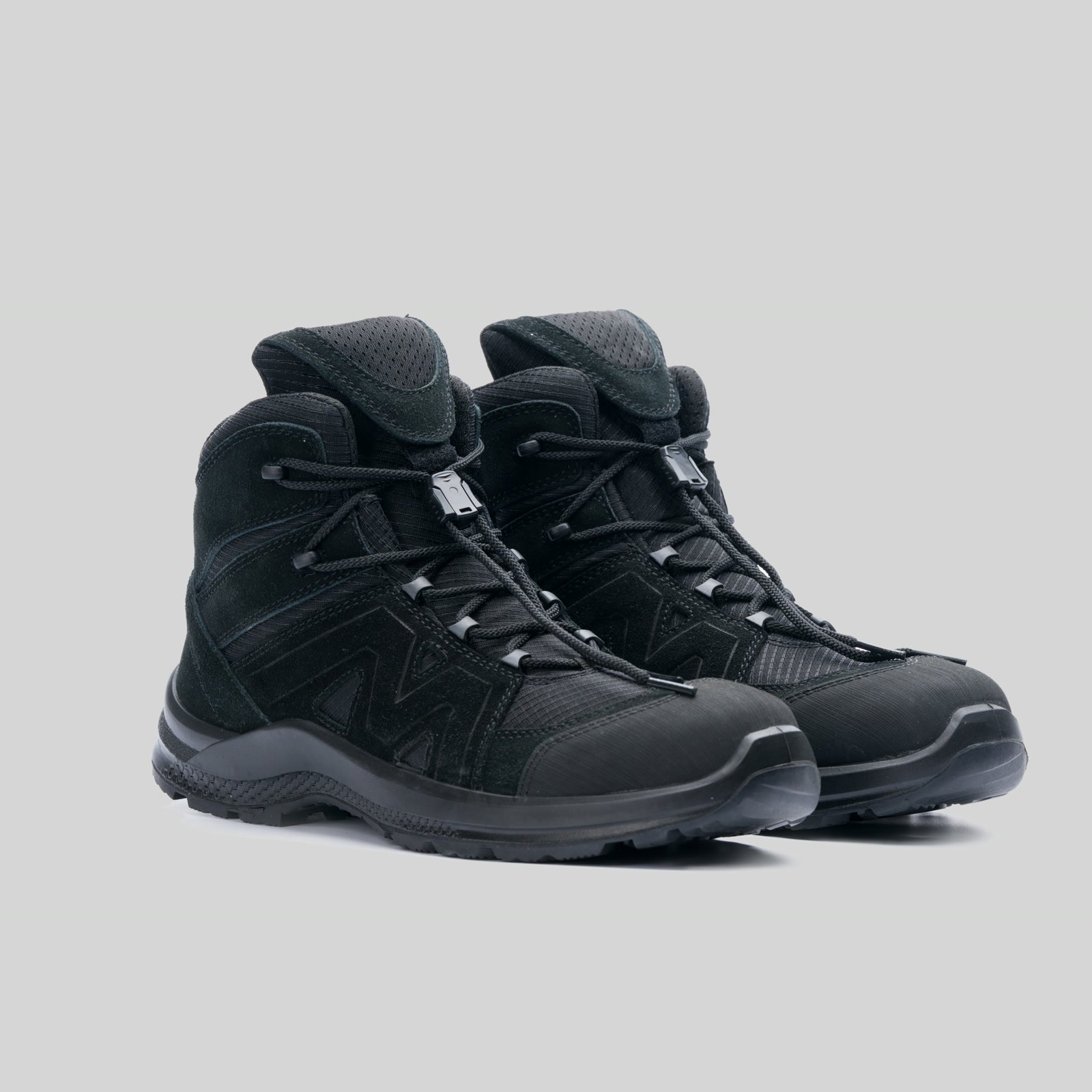 Black tactical boots from the Sentinel line