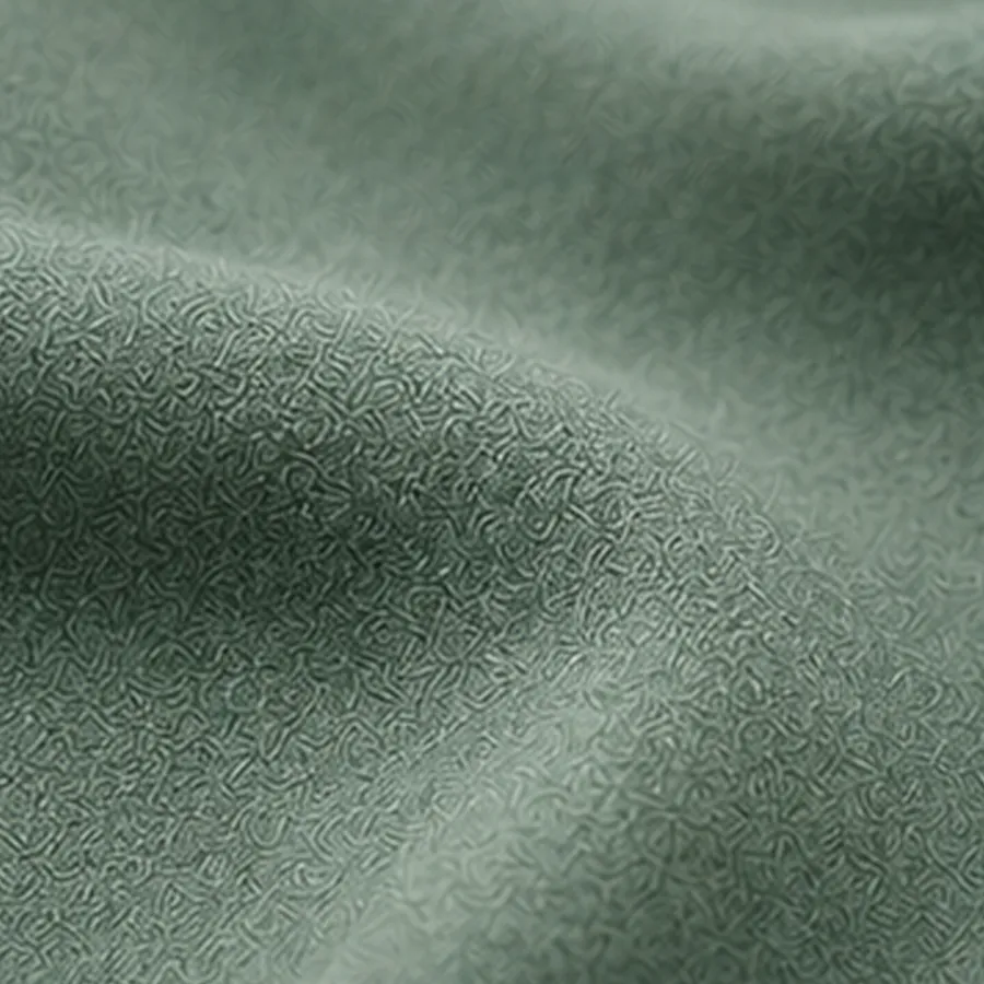Green Officer fabric, weave detail