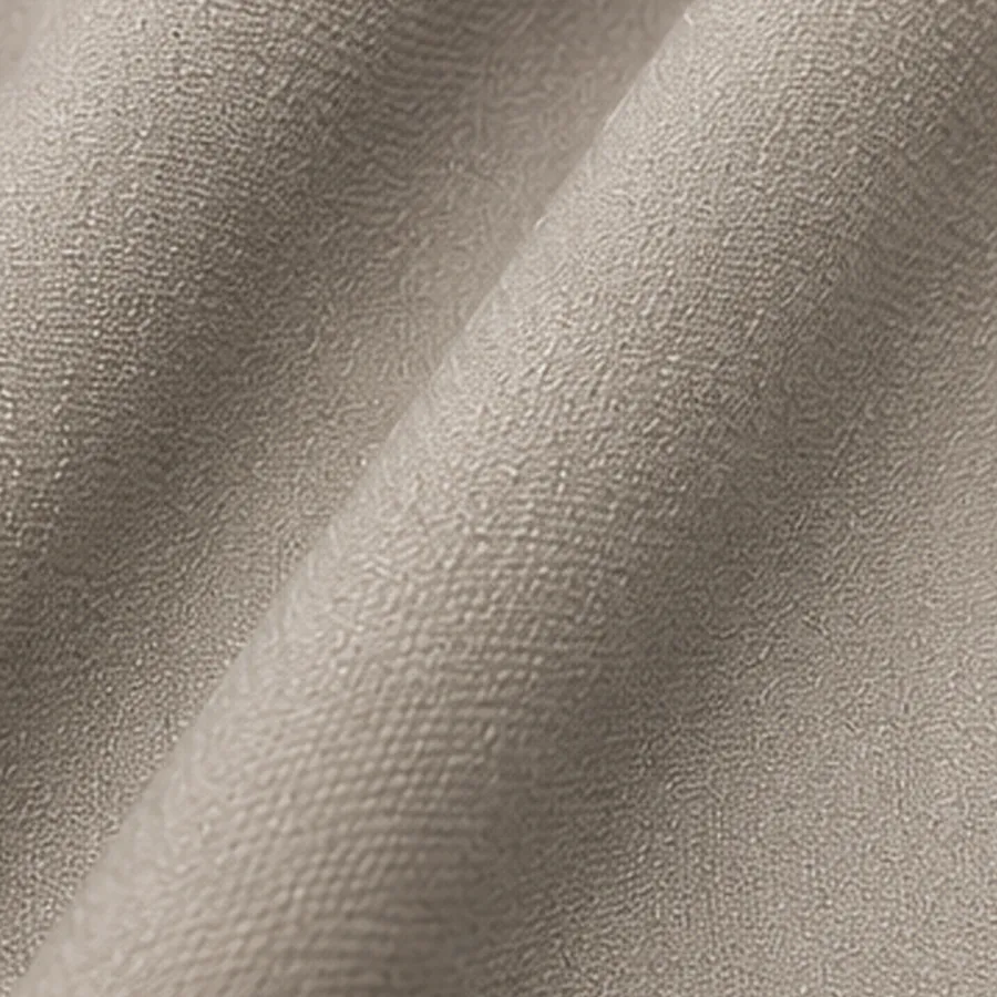 Kaki fabric, drape view