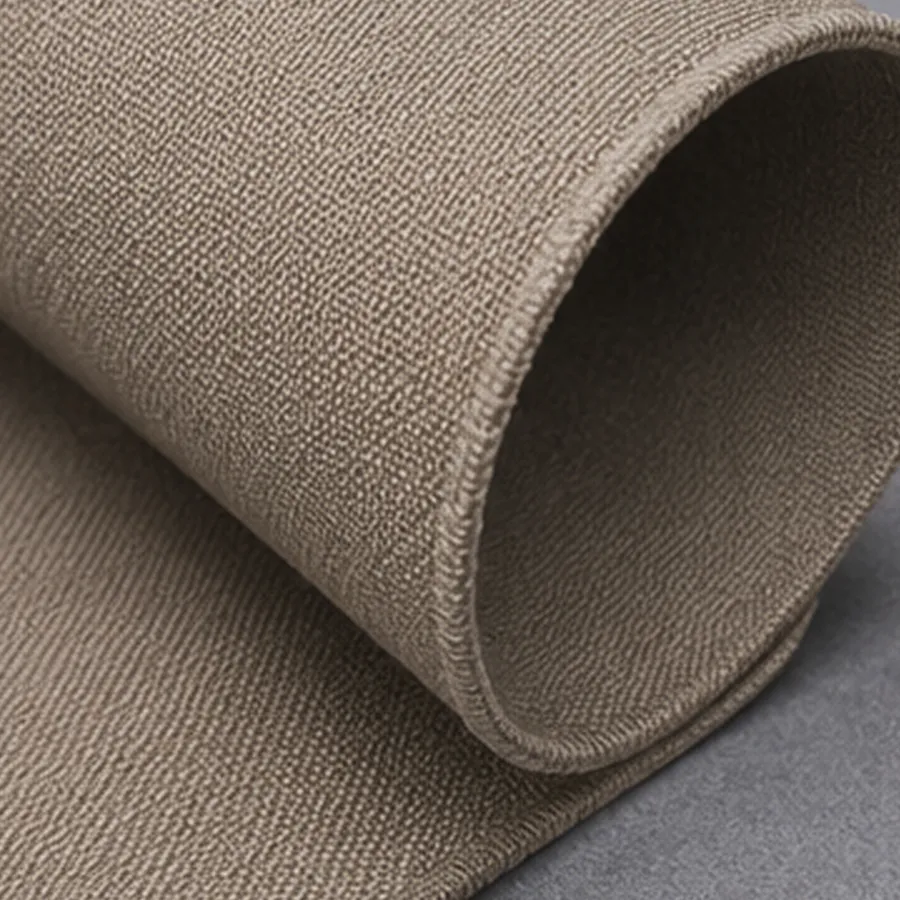 Khaki fabric, weave detail