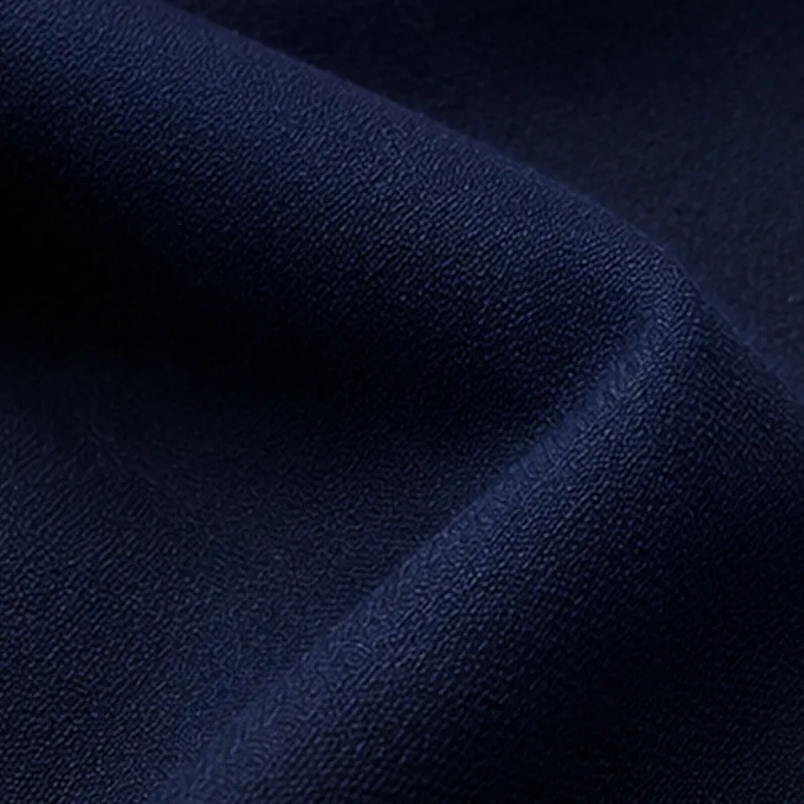 Police College Navy fabric, fold detail