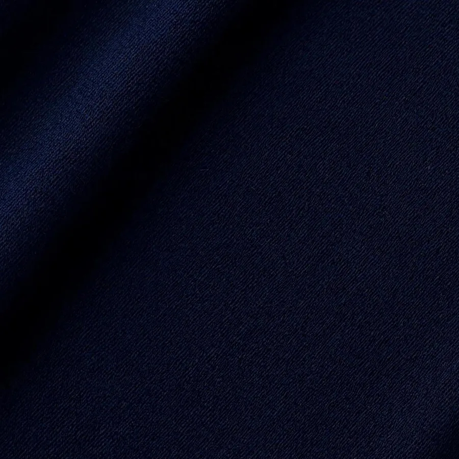 Navy Blue Prison fabric, weave detail