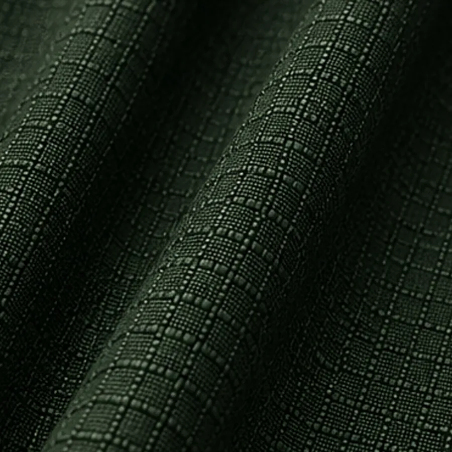 Ripstop fabric in green