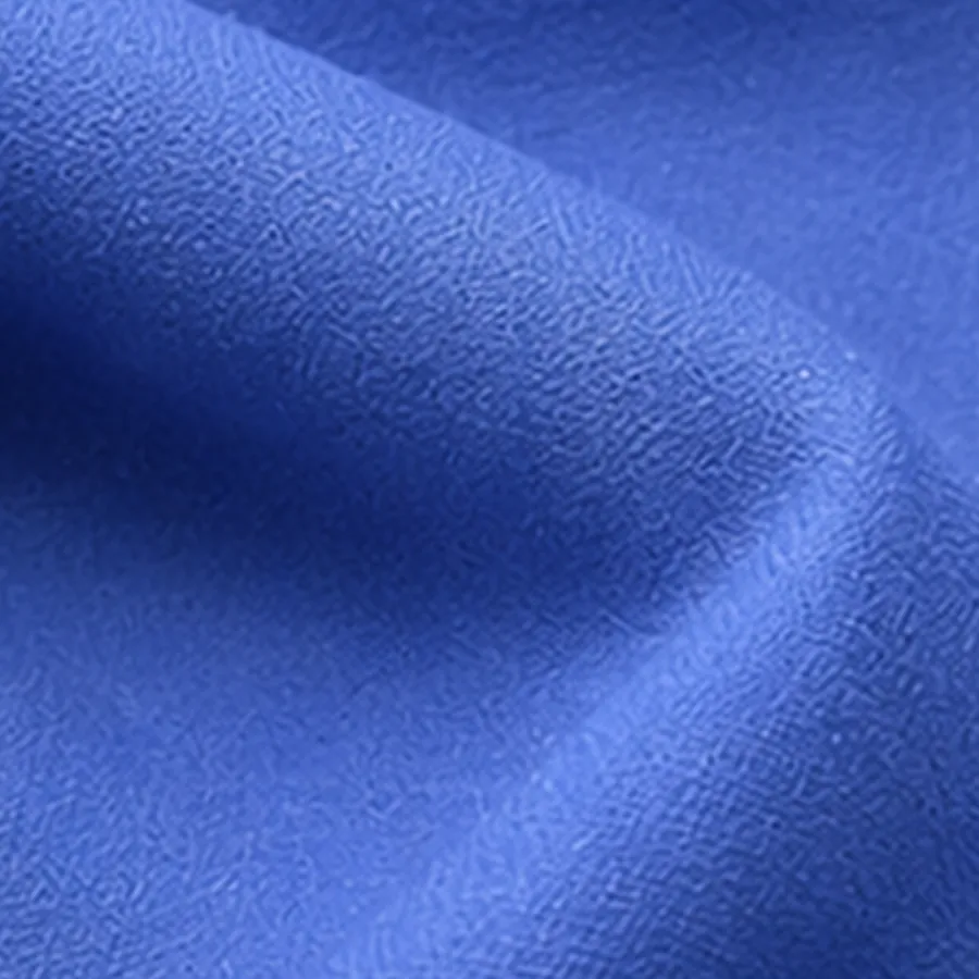 Ladies Sky Blue fabric, fold detail