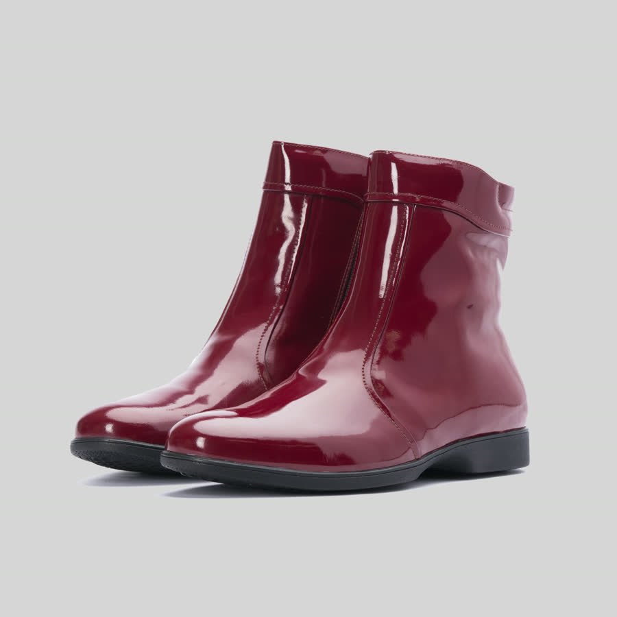 Burgundy Officers Shiny, second view